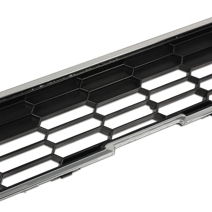 G-PLUS Front Upper Bumper Grille Grill Chrome Compatible with 2012-2016 Chevy Sonic 95215846 Bumper Grille Trim