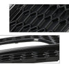 G-PLUS Fog Light Lamp Chrome Cover Bezel Right Side Compatible with Audi A4 S-line S4 2013-2015/ Only fit for S-line bumpers/Not fit Standard bumpers 8K0807682L, 8K0807682N Black