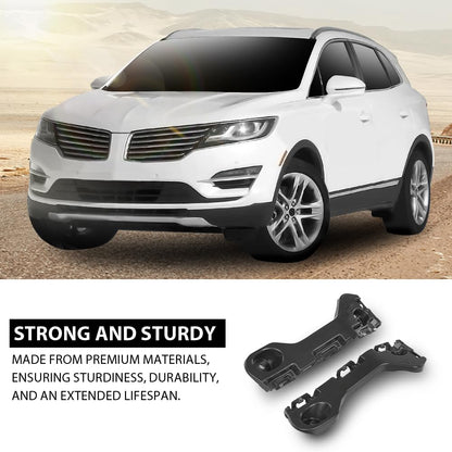 G-PLUS 2PCS Front Bumper Support Bracket, Compatible with Ford Edge 2011-2014/ Lincoln MKX 2012-2015, BT4Z17C947A, BT4Z17C947B