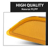 G-PLUS Side Marker Corner Light Lamp Left, Compatible with Benz C250 C300 C350 2012-2015, Driver Side, Amber Lens, 2049067301, MB2550105