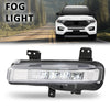 G-PLUS LED Front Left Fog Light Lamp Assembly, Compatible with Ford Explorer 2020-2024 (Except Timberline Model), Driver Side, LB5Z15201A, LB5Z15201B