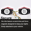 G-PLUS 12V Magnetic Towing Trailer Light Kit LED Tow Trailer Lights Brake Tail Signal Compatible with Towing Trucks/Wrecker/RV LED Magnetic