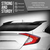 G-PLUS Rear Window Roof Spoiler Compatible with Honda Civic Gen 4 Door Sedan 2016 2017 2018 2019 2020 2021 Rear Roof Spoiler Glossy Black