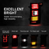 G-PLUS LED Tail Lights Rear Brake Lamp Compatible with Range Rover 2013-2017 Left Driver & Right Passenger Side Tail Lamps LR061659, LR055106 Luces Traseras Rear Brake Lamps Assembly