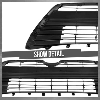 G-PLUS Front Bumper Lower Grille Assembly Compatible with Toyota Corolla LE XLE 2023-2024 5310212230 Glossy Black