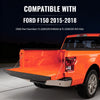 G-PLUS Tailgate Cap Moulding Trim Compatible with Ford F150 2015-2020 (Not Fit Flex Step) Rear Tailgate Protector Cover Replace for FL3Z-9941018-AA
