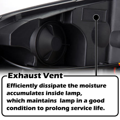 G-PLUS Headlights Assembly Fit Chevy Monte Carlo 2006 2007/Chevy Impala 2006-2013/Chevy Impala Limited 2014 2015 2016 Headlamps W/o Bulbs Smoky Lens Chrome Housing Amber Reflector,faros delanteros