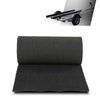 G-PLUS 12" x 12ft Boat Trailer Bunk Carpet, Outdoor Ribbed Marine Bunk Carpet Fit for Boat Trailer Runners Black Boat Carpet