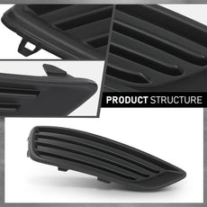 G-PLUS Right Fog Light Cover Compatible with Ford Focus 2015-2018 F1EZ17B814A FO1039150 Additional Angle