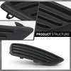G-PLUS Front Right Fog Light Cover, Compatible with Ford Focus S 2015-2017/ Focus SE 2018, Passenger Side, F1EZ17B814A, FO1039150