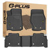 G-PLUS Floor Mats Compatible with Jeep Grand Cherokee 2022-2024 (Include 4xe NOT for L or WK) All Weather Protection TPE Floor Liners 3 Piece Black