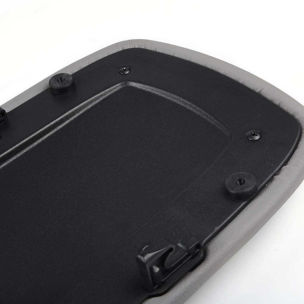 G-PLUS Center Console Lid Cover Compatible with 1997-2001 Explorer Mountaineer 2001-2002 Sport Trac Light Grey