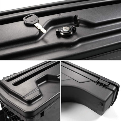 G-PLUS Lockable Storage Box Rear Left Case Toolbox Compatible with Chevy Silverado GMC Sierra1500 2500 3500 2007-2018/Fit Silverado 1500 & Sierra 2019 Legacy/Limited Only