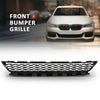 G-PLUS Front Center Bumper Grille, Compatible with BMW 740e M760i M760Li 2017-2019, Fit BMW 740i 750i 750Li 2016-2019, 51118092154, BM1036166