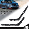 G-PLUS Rear Left & Right Bumper Bracket Set of 2 Compatible with 2013-2018 Nissan Sentra 852263SH0A, NI1133102, 852273SH0A, NI1132102