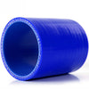 G-PLUS 2.75" Straight Silicone Hose, 3-Ply Intercooler Coupler Tube Pipe, Universal for Connecting Turbo Piping or Intake Piping (Inner diameter: 2.75inch/70mm) Blue