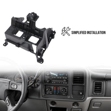 G-PLUS Dash Panel Radio Cage Bracket for Chevy Silverado Tahoe GMC Sierra 2003-2006 Side View