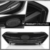 G-PLUS Front Bumper Grille Assembly Compatible with Subaru Legacy 2018-2019, With black molding 91121AL21A, SU1200179