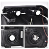 G-PLUS LED Headlights Assembly Compatible with Chevy Colorado/GMC Canyon 2004-2012,Fit Isuzu i-280 i-350 2006,Fit Isuzu i-290 i-370 2007-2008 Headlamps Smoky Lens Chrome Housing Clear Reflector