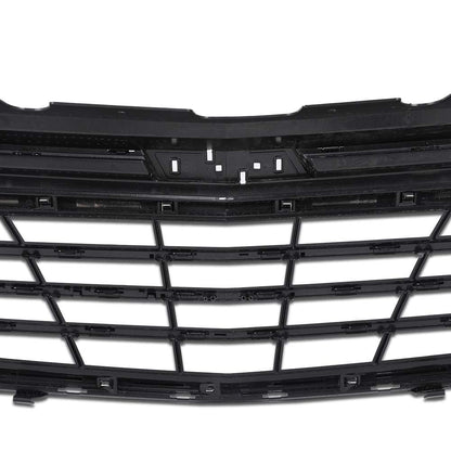 G-PLUS Front Bumper Upper Grille Grill, Compatible with Chevy Equinox 2018 2019 2020, Black & Chrome