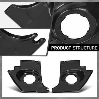 G-PLUS Kick Panels with Speaker Pods Compatible with Dart Valiant 1963-1966 and Barracuda Models 1964-1966