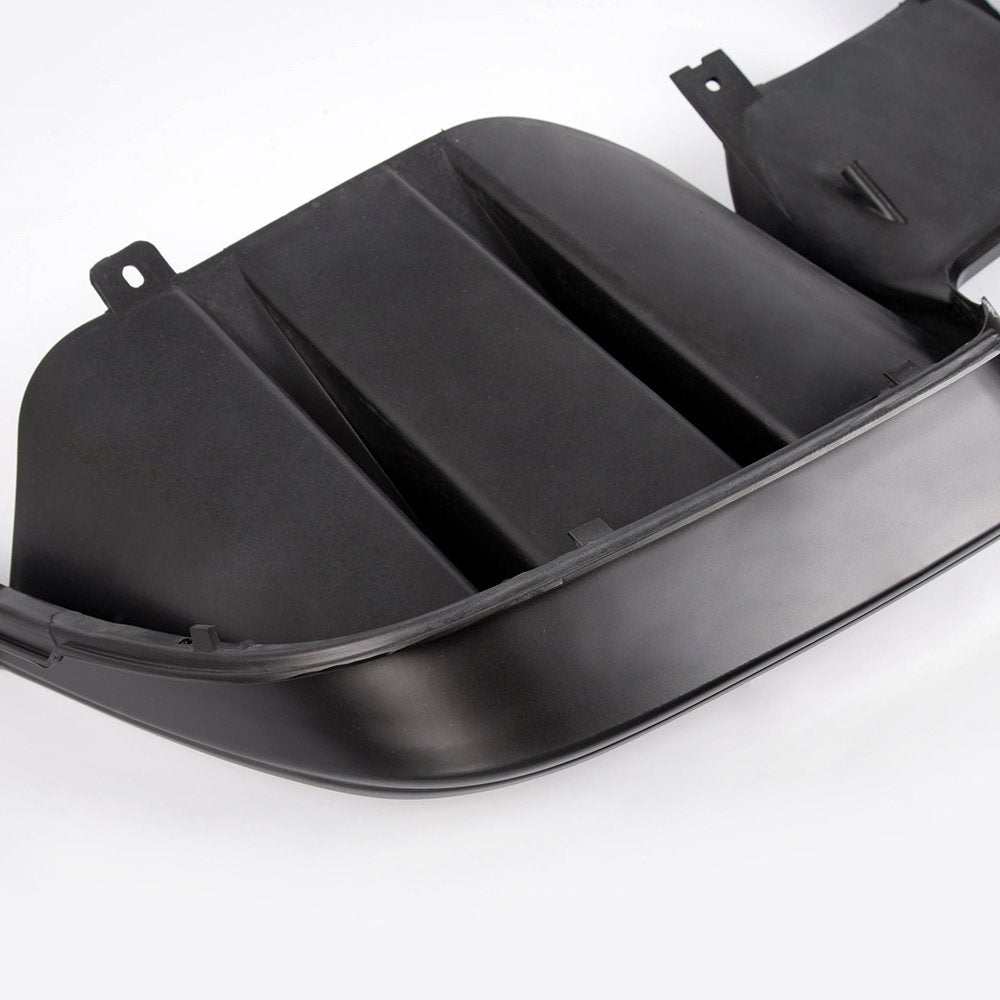 G-PLUS Rear Lip Bumper Diffuser Spoiler Valance Protector Compatible with Ford Mustang 2015-2017 Rear Lip Finisher Under Chin Spoiler Splitter