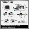G-PLUS Transmission Valve Body Solenoid Sensor kits Compatible with Nissan Altima Rogue L4 2.5L (QR25DE Engine) 2009-2012, Fit Nissan Sentra 2007-2012, CVT JF011E RE0F10A