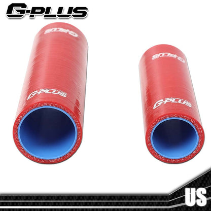 G-PLUS Radiator Hose Kit Compatible with Massey Ferguson Mf203,205 235 Diesel,Mf35,135 Diesel & Gas Red