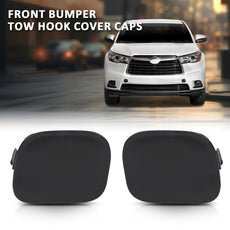 G-PLUS Front Bumper Tow Hook Cover 2PCS for Toyota Highlander 2014-2016 Product Details