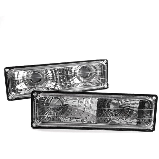 G-PLUS Headlights Fit GMC C/K 1500 2500 Sierra Yukon Suburban 1994 1995 1996 1997 1998 Bumper Headlamps,faros delanteros Assembly