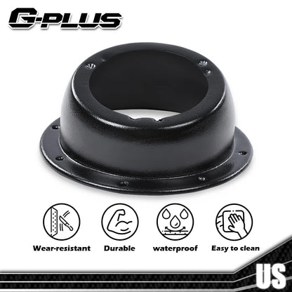 G-PLUS Angled Speaker Enclosures Boxes Pods Mount Door Kick Panel Rear Deck 6.5"