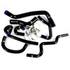G-PLUS Silicone Radiator Coolant Hose Pipe Kit Clamps Replacement For Nissan Skyline R33 R34 RB25DET RB26DET GTR Black