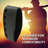 G-PLUS Black Synthetic Latex Rubber Slip-On Recoil Reducing Pad for Shotgun Recoil Pad Large for Gun Stocks