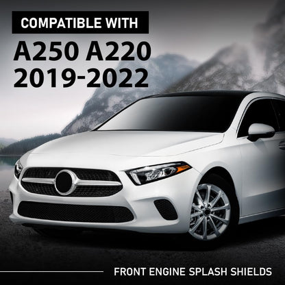 G-PLUS Engine Splash Shield Front Compatible with Benz A220 (submodel: 4Matic, Base) 2019-2022,Fit Benz A250 4Matic 2019-2022,Fit Benz A250 Base 2019 1778851400