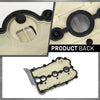 G-PLUS Left Engine Valve Cover w/Gasket Compatible with Audi A4 2005-2008/ Fit Audi A6 2005-2011 06E103471G, V104953, 0360037 Silver