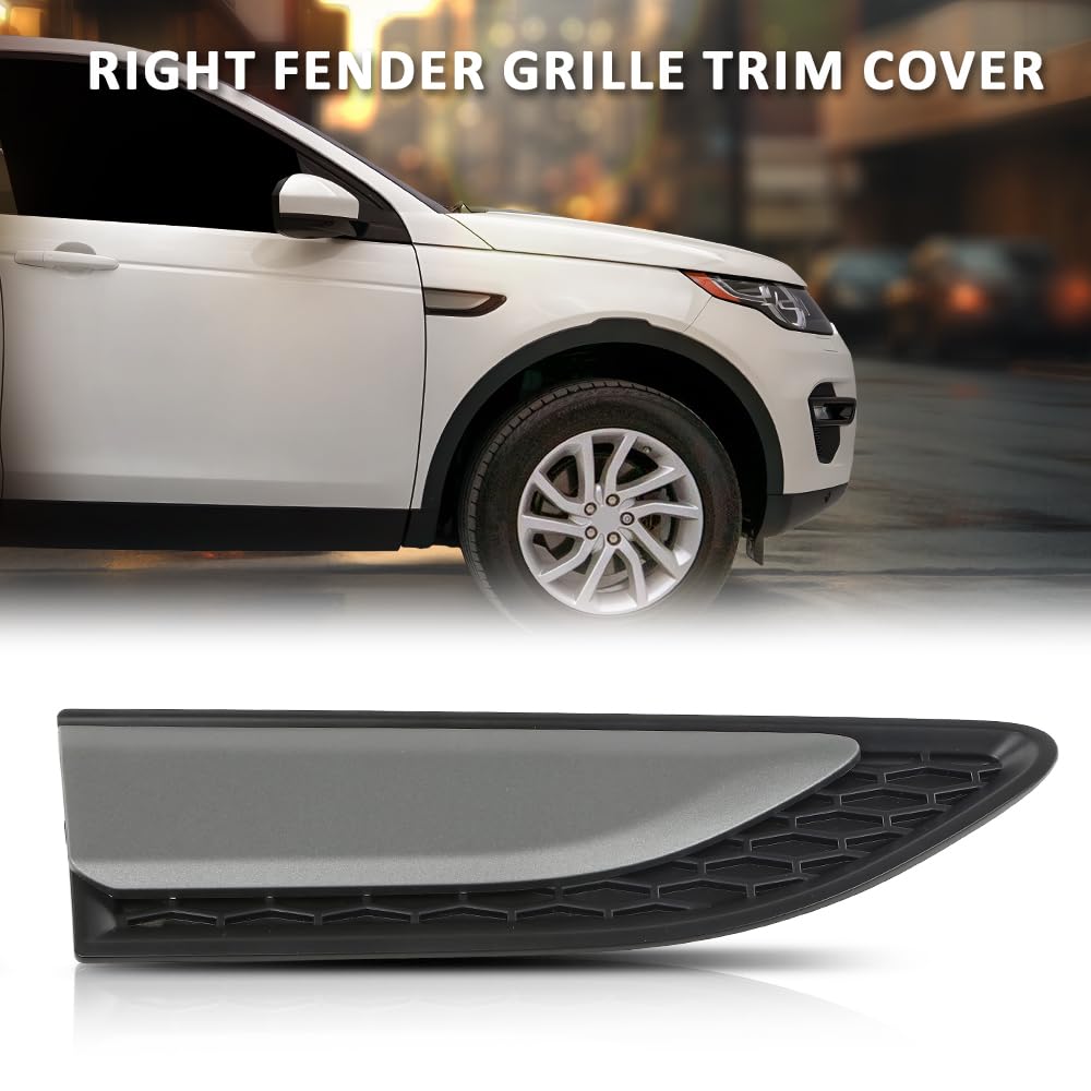G-PLUS Right Fender Grille Trim Cover Compatible with Discovery Sport 2015-2016 LR058534