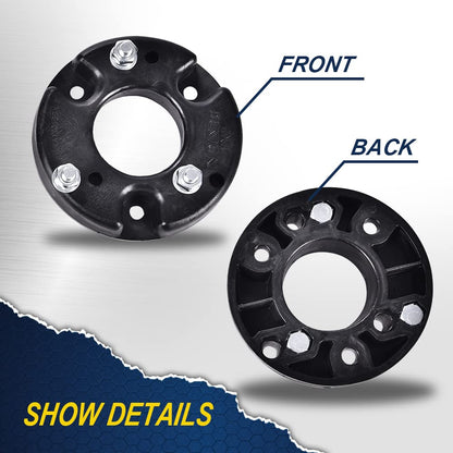 G-PLUS 2" Molded Bolt Leveling Kit Compatible With 2009-2020 F150 2WD 4WD (Bolt-On Kit)