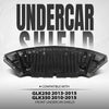 G-PLUS Undercar Shield Engine Splash Shield Front Lower Compatible with Benz GLK250 2013 2014 2015, Fit Benz GLK350 2010 2011 2012 2013 2014 2015 MB1228157, 2045201523 Black