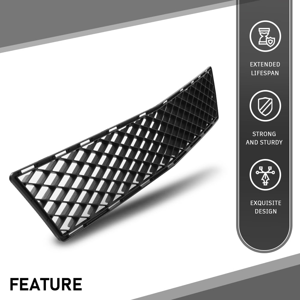 G-PLUS Front Bumper Grille Grill Center Compatible with Benz GLK350 (submodel: 4Matic, Base) 2010-2012,Fit for Models Without AMG Styling Package and Optical Off Road Package 2048851723