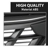 G-PLUS Front Bumper Grille Grill Dark Grey & Black Trim Compatible with Subaru Crosstrek 2021-2023 J1010FL320