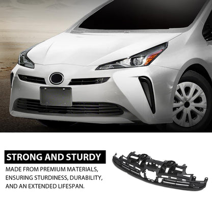 G-PLUS Front Grille Compatible with Toyota Prius 2019-2022 5310147110, TO1200448 Black