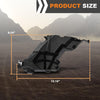 G-PLUS Front Bumper Mounting Support Bracket Retainer Right Side Compatible with Audi A7 S7 2012-2018 4G8-807-284-C, 4G8807284C, 4G8 807 284 C, AU807284R Direct OE Fit Black