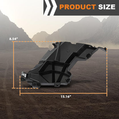 G-PLUS Front Bumper Mounting Support Bracket Retainer Right Side Compatible with Audi A7 S7 2012-2018 4G8-807-284-C, 4G8807284C, 4G8 807 284 C, AU807284R Direct OE Fit Black