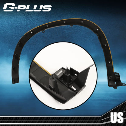 G-PLUS Front Fender Flares Compatible with Toyota Highlander 2014-2018, Left & Right Side Wheel Arch Molding Fender Trim 750850E010, 750860E010