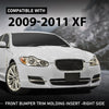 G-PLUS Front Right Bumper Trim Molding Insert Compatible with Jaguar XF 2009-2011