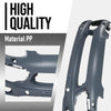 G-PLUS Front Bumper Cover Fascia With Headlight Washer Holes Compatible with Porsche Cayenne 2011 2012 2013 2014 95850522131G2L, PO1000144 Black