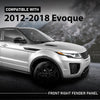 G-PLUS Front Right Fender Panel Compatible with Evoque 2012-2018 Black