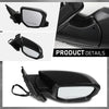 G-PLUS Power Heated View Camera Side Mirror w/ 11-Pin Right Passenger Side Compatible with Honda Civic Sedan 2016-2020 Manual Folding 76201TBAA11ZF 76208TBCA02ZA Glossy Black