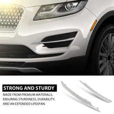 G-PLUS Driving Light Trims 2PCS for Lincoln MKC 2015-2019 Additional Angle