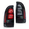 G-PLUS LED Tail Lights Assembly, Fit Toyota Tacoma 2005-2015 Rear Brake Lamps,Left & Right 8155004150, 8156004150,Smoky Lens Black Housing Luces Traseras